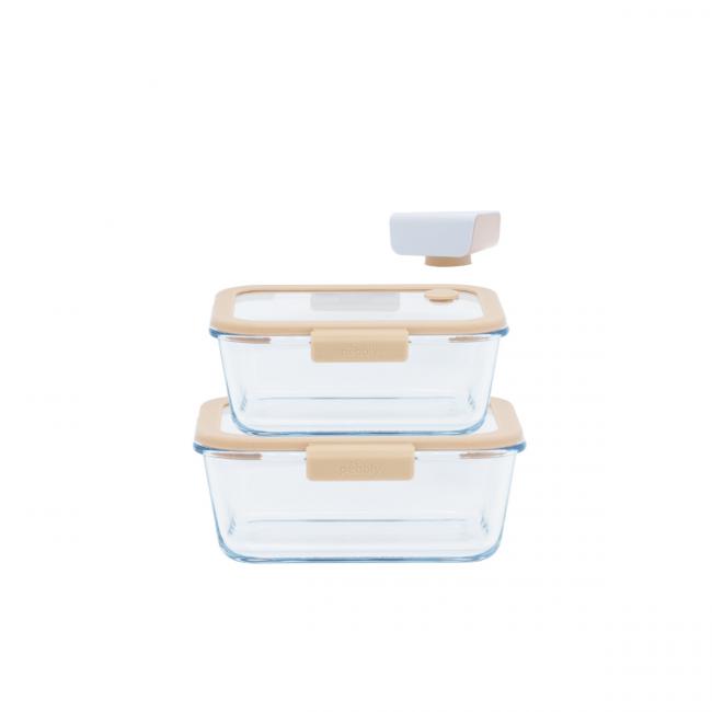Set de 2 boites + pompe MISE S/V