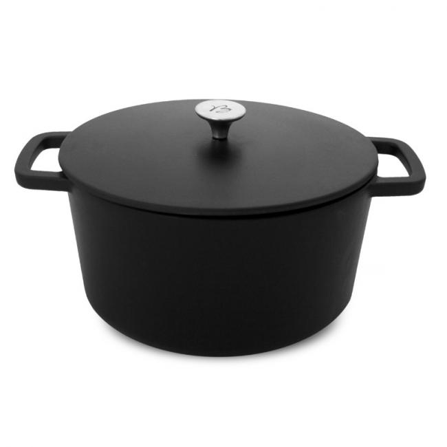 Cocotte en FONTE 20cm Noire