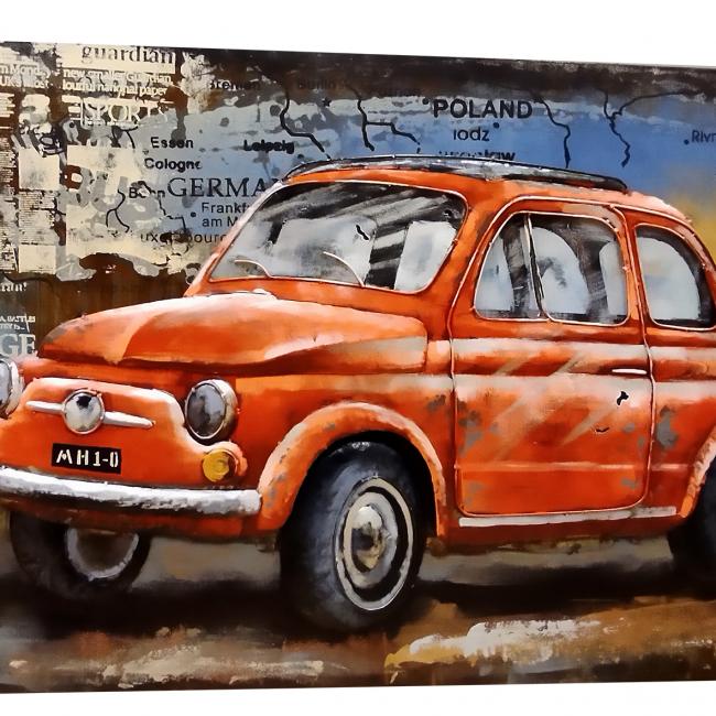 Tableau en métal 3D