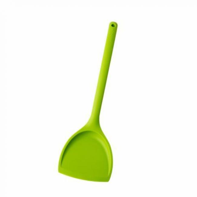 Spatule à wok silicone VERT