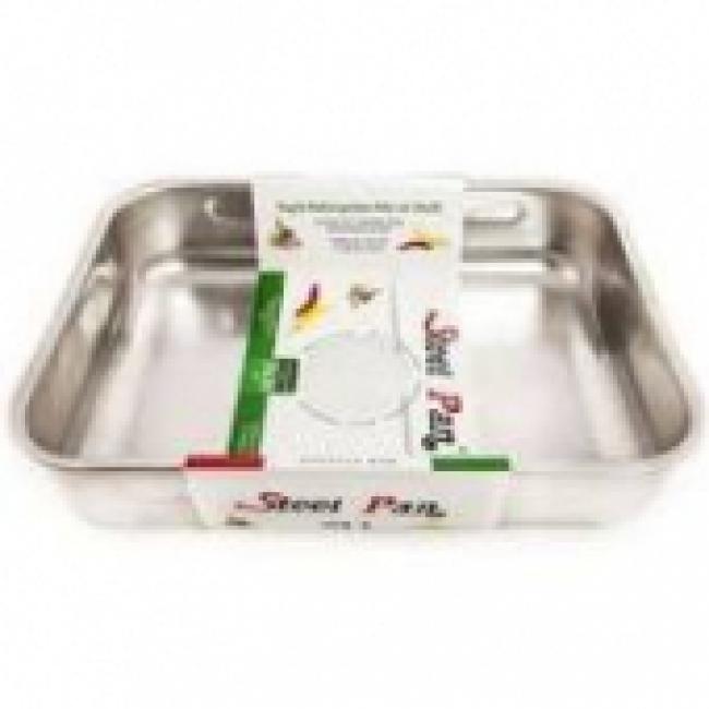 Plat rectangle INOX 35X26
