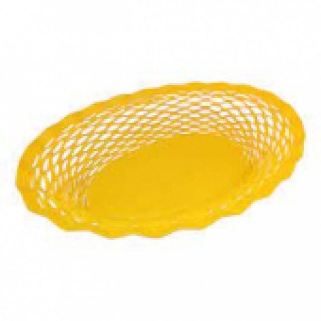 Corbeille ovale PM Jaune pollen