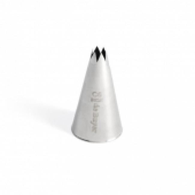 Douille inox cannelée D6 11mm 6D