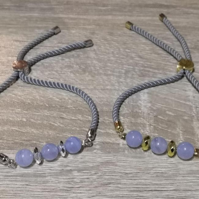 Bracelet Calcédoine