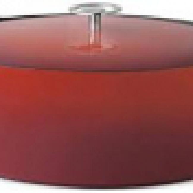 Cocotte FONTE rouge 29cm VOLCAN