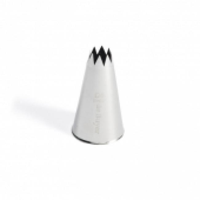 Douille inox cannelée D8 11mm 8D