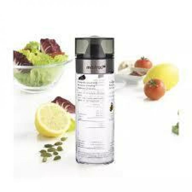 Shaker à vinaigrette en verre