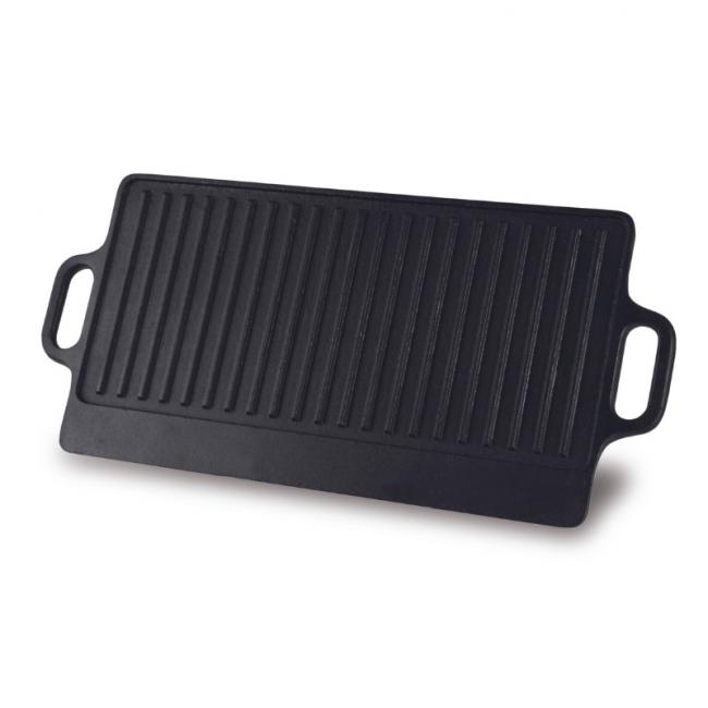 Plancha double en fonte 42X23
