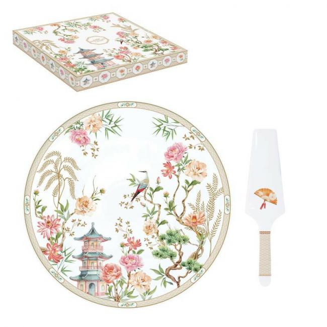 Plat à tarte 32cm JARDIN D'ORIEN