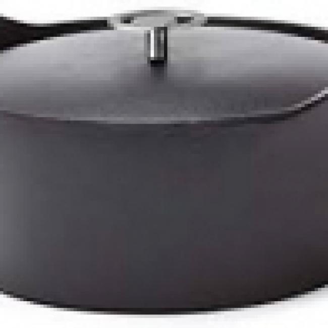 Cocotte FONTE noir 24cm VOLCAN