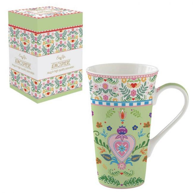 Coffret Mug XL 60cl SPRING FOLK