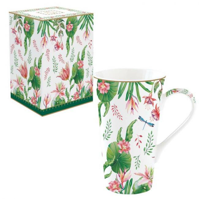 Coffret Mug XL 60cl BOTANIC CHIC