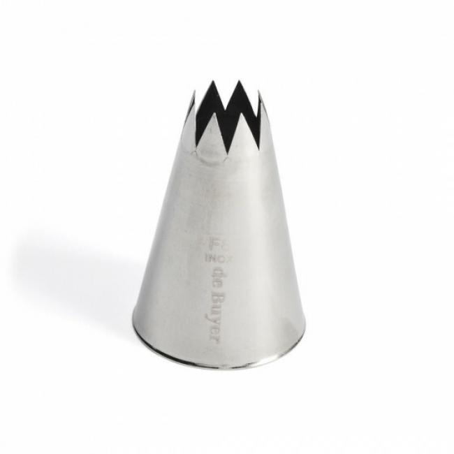 Douille inox cannelée F8 18mm