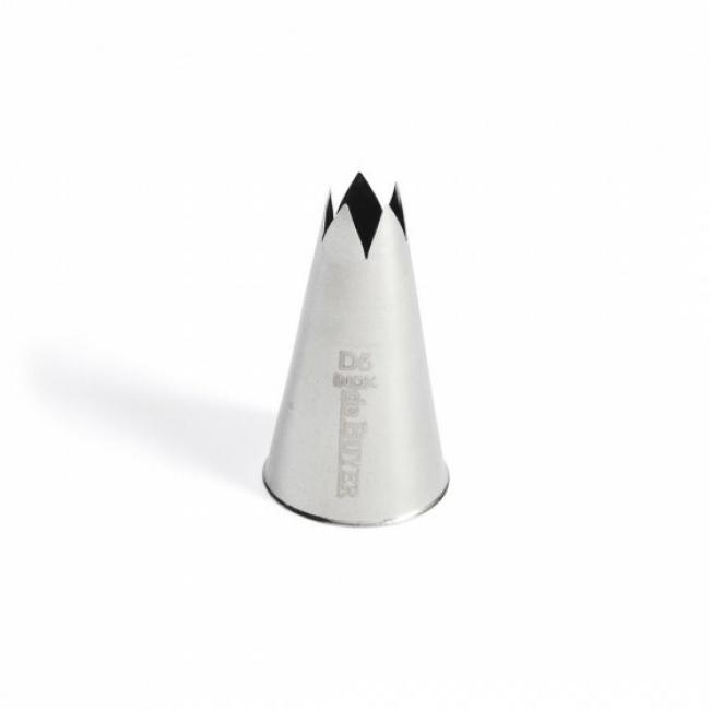 Douille inox cannelée D5 11mm