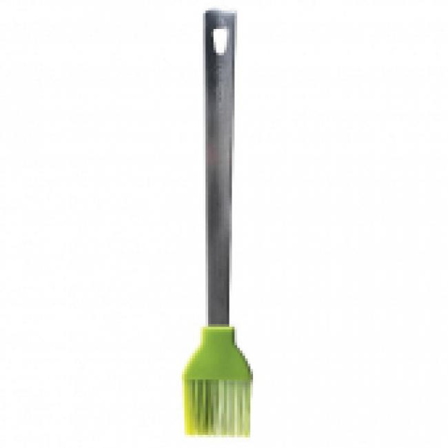 Pinceau acier & SILICONE VERT