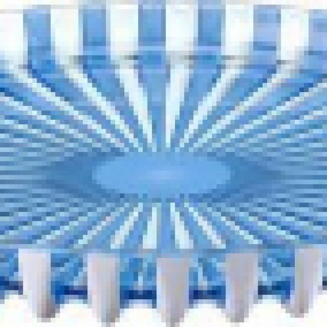 Plateau 35cm PIN'UP Blue