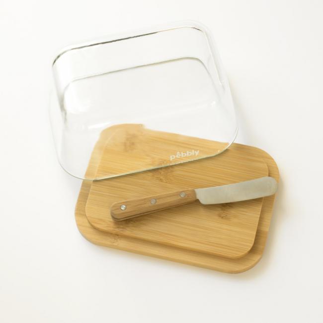 Set Beurrier + Ctx BAMBOU/VERRE
