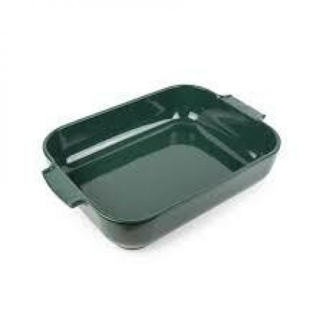 plat four rect 36cm VERT FORÊT