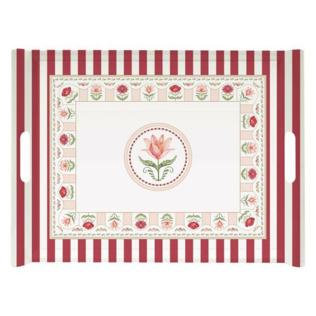 Plateau 52X37cm FLOWERY