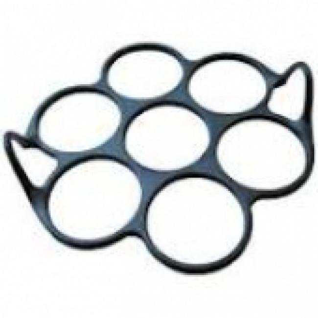 Moule 7 mini blinis en silicone