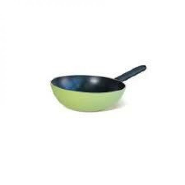 Wok 28cm RAMEN Vert