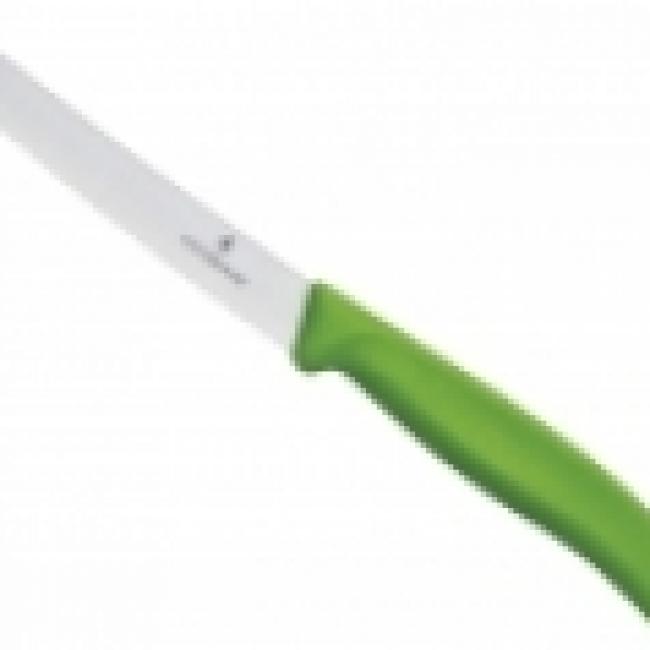Couteau tomate dents 11cm VERT