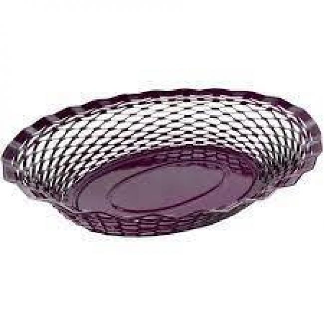 Corbeille ovale PM Prune