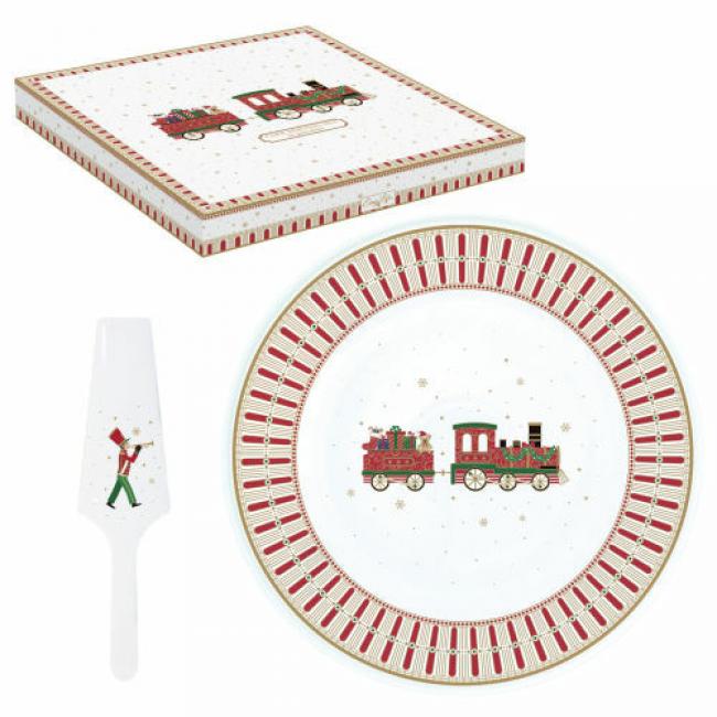 Plat à tarte 32cm POLAR EXPRESS