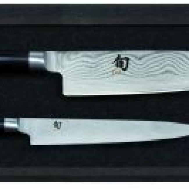 Set 2 couteaux DAMAS SHUN