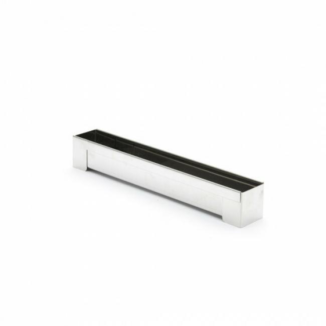 Gouttière carrée fine INOX 30X4