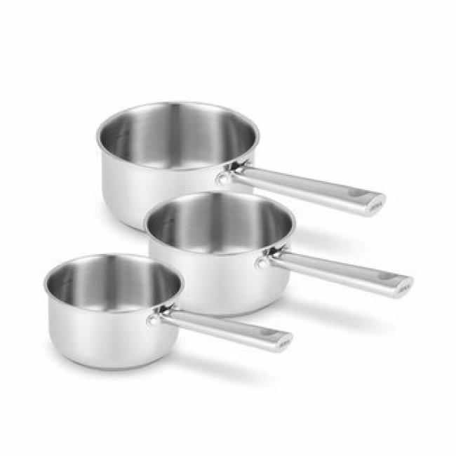 Lot 3 Casseroles inox CICLA