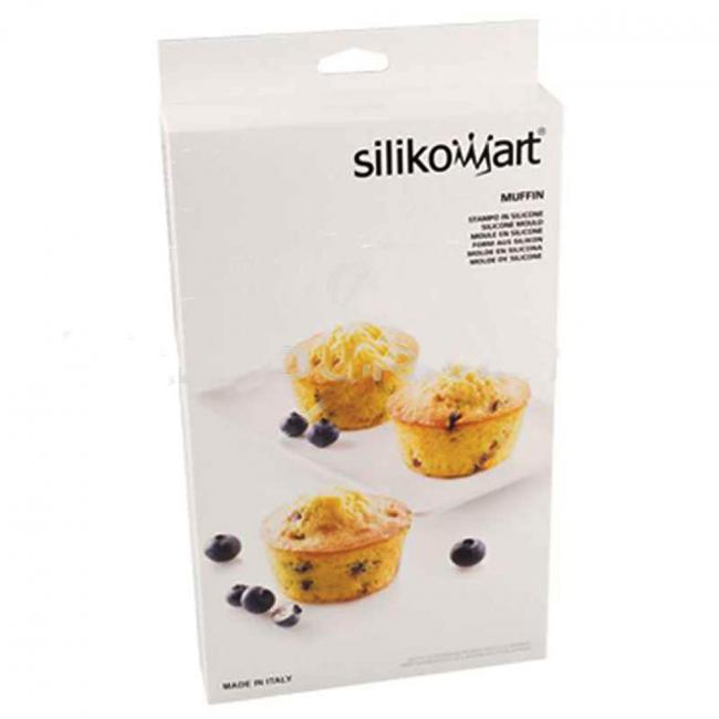 Moule 6 Muffins 7cm SILICONE