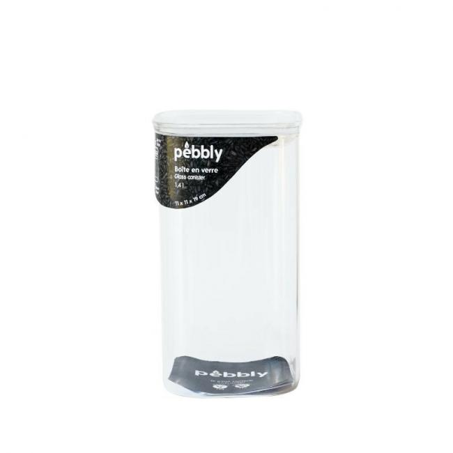 Boite carrée 1400ml VERRE