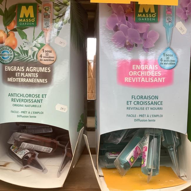 Engrais agrumes et orchidées