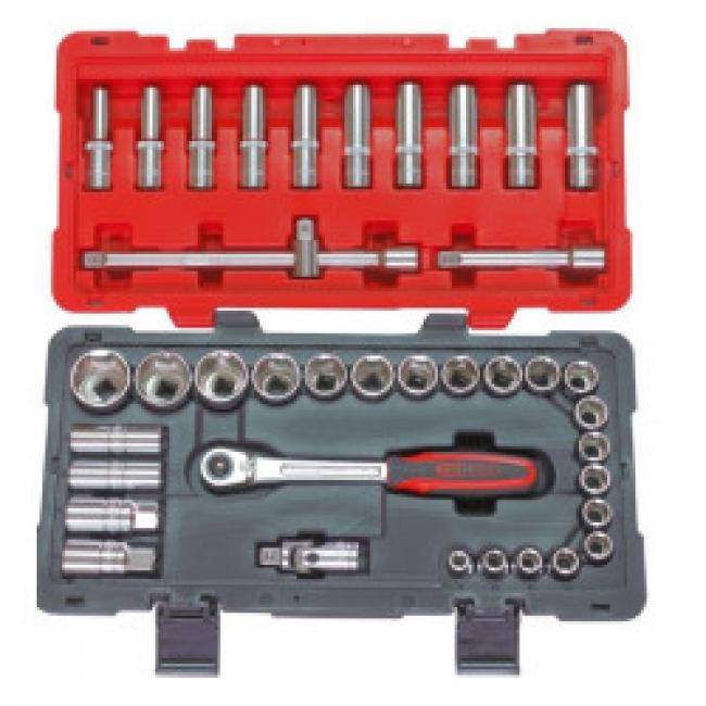 coffret douilles 1/2 39 pièces