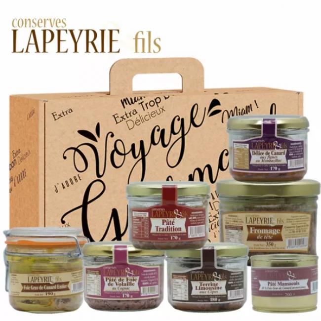 Coffret Family : coffret gourmand pour 4 personnes.