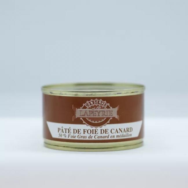Pâté de foie gras de canard en médaillon