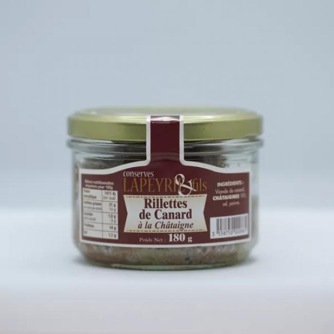 Rillettes de canard à la châtaigne