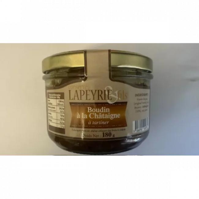 Boudin &agrave; la ch&acirc;taigne &agrave; tartiner