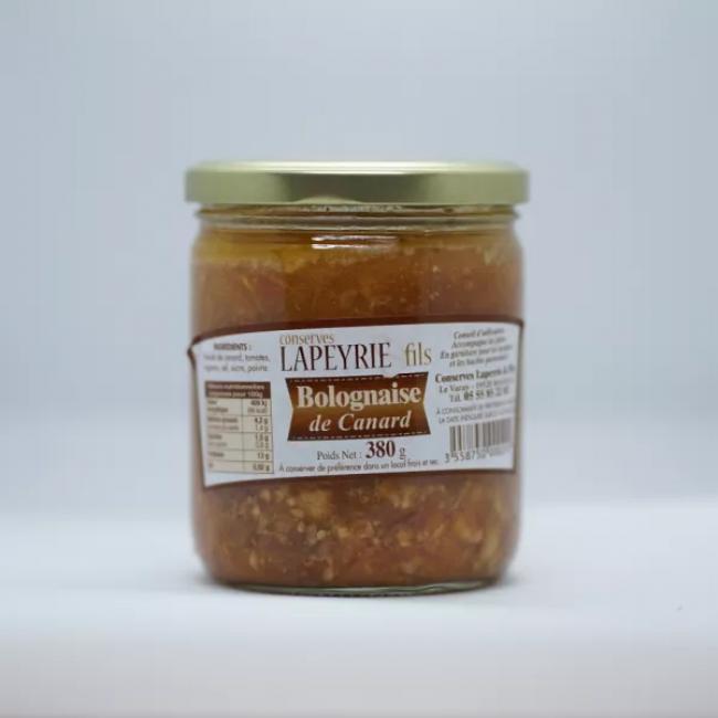 Bolognaise de canard