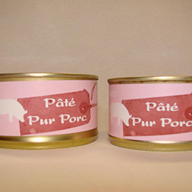 Pâté pur porc - 190 g