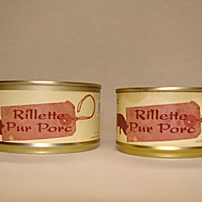 Rillettes pur porc - 130 g