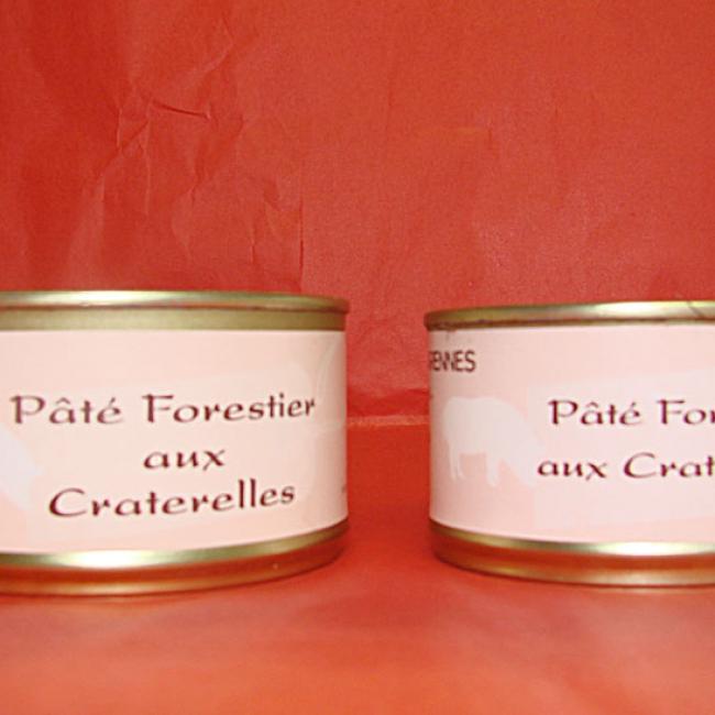 Pâté forestier aux craterelles - 130 g