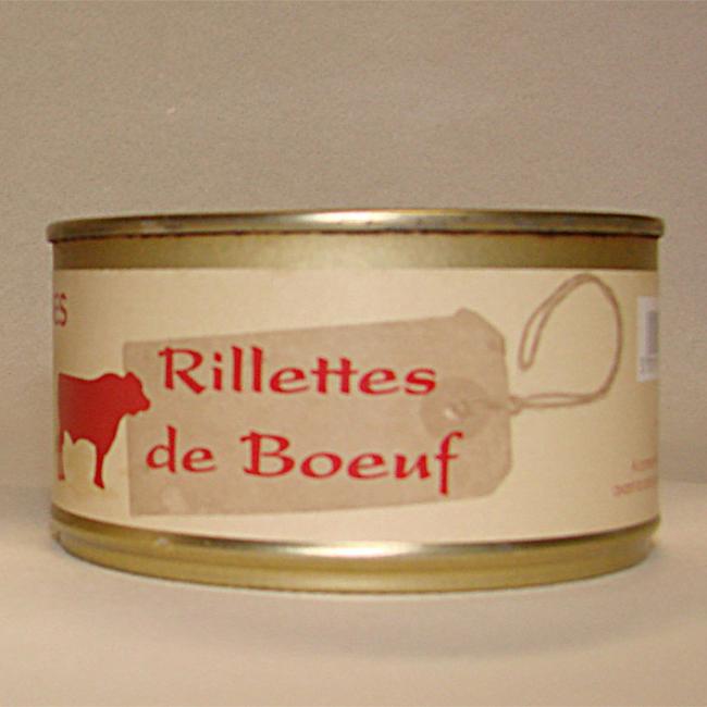 Rillettes de bœuf - 190 g
