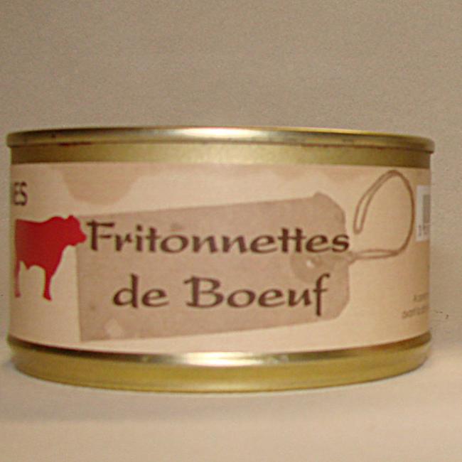 Fritonnettes de bœuf (Rillettes ail & persil) - 130 g