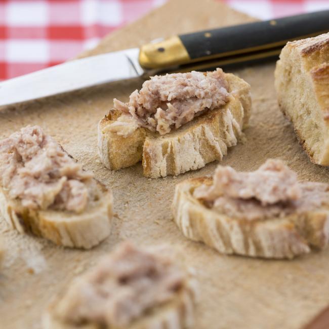 Rillettes de canard au foie gras  - 130 g