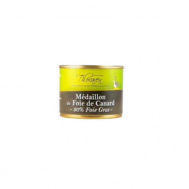 Médaillon de foie gras de canard 50%