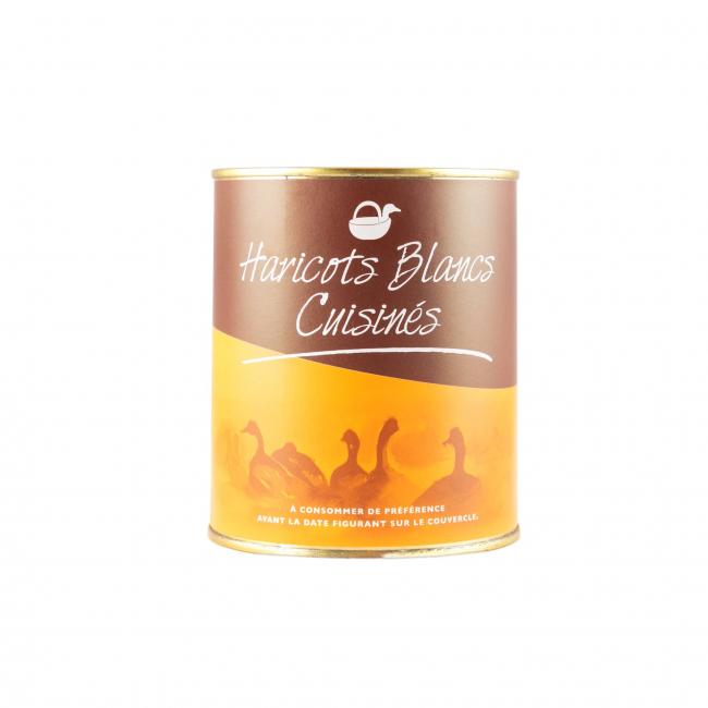 Haricots blancs cuisinés