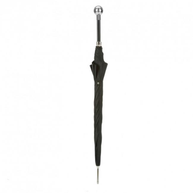 PARAPLUIE BALLE DE GOLF ARGENT