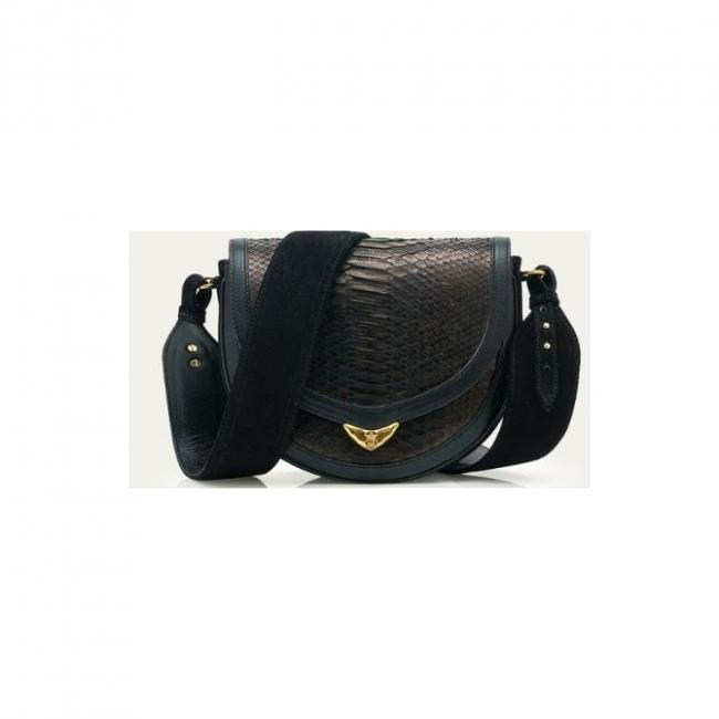 Sac New Victoria Python Noir